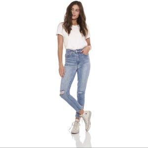 Ashley Mason Women’s High Rise Mom Jeans